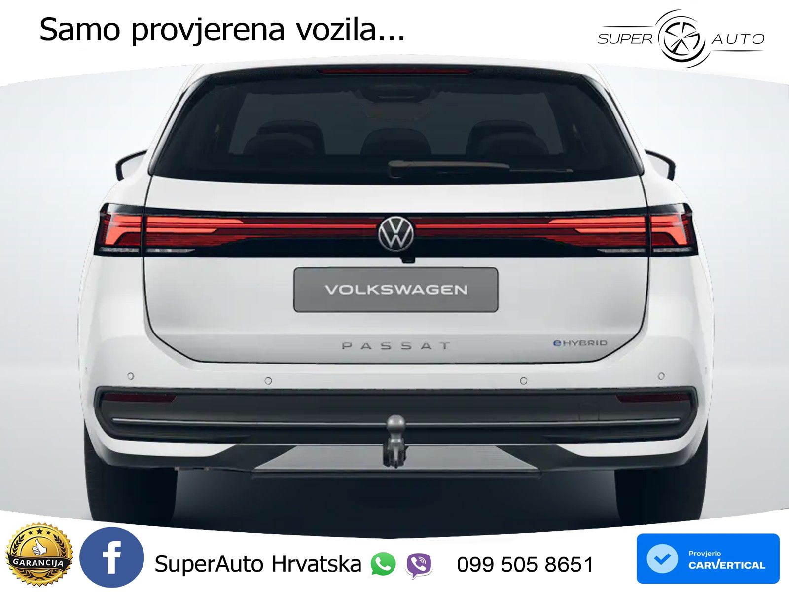 Volkswagen Passat Variant 1.5 TSI (204 KS) eHybrid DSG Business LED+GR SJED+ACC