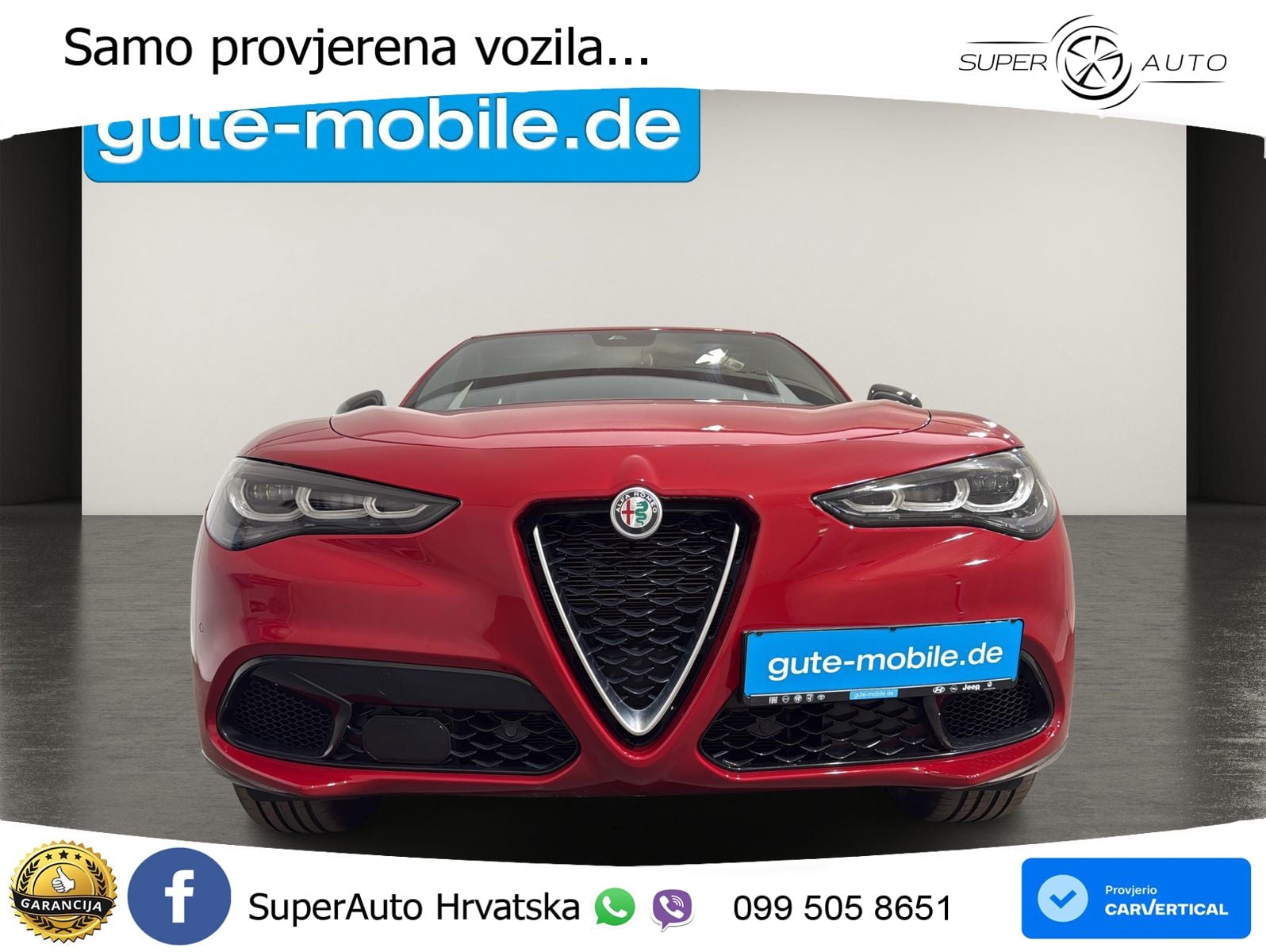 Alfa Romeo Stelvio 2.2 MultiJet II (210 KS) Q4 Automatic LED+GR SJED+ACC