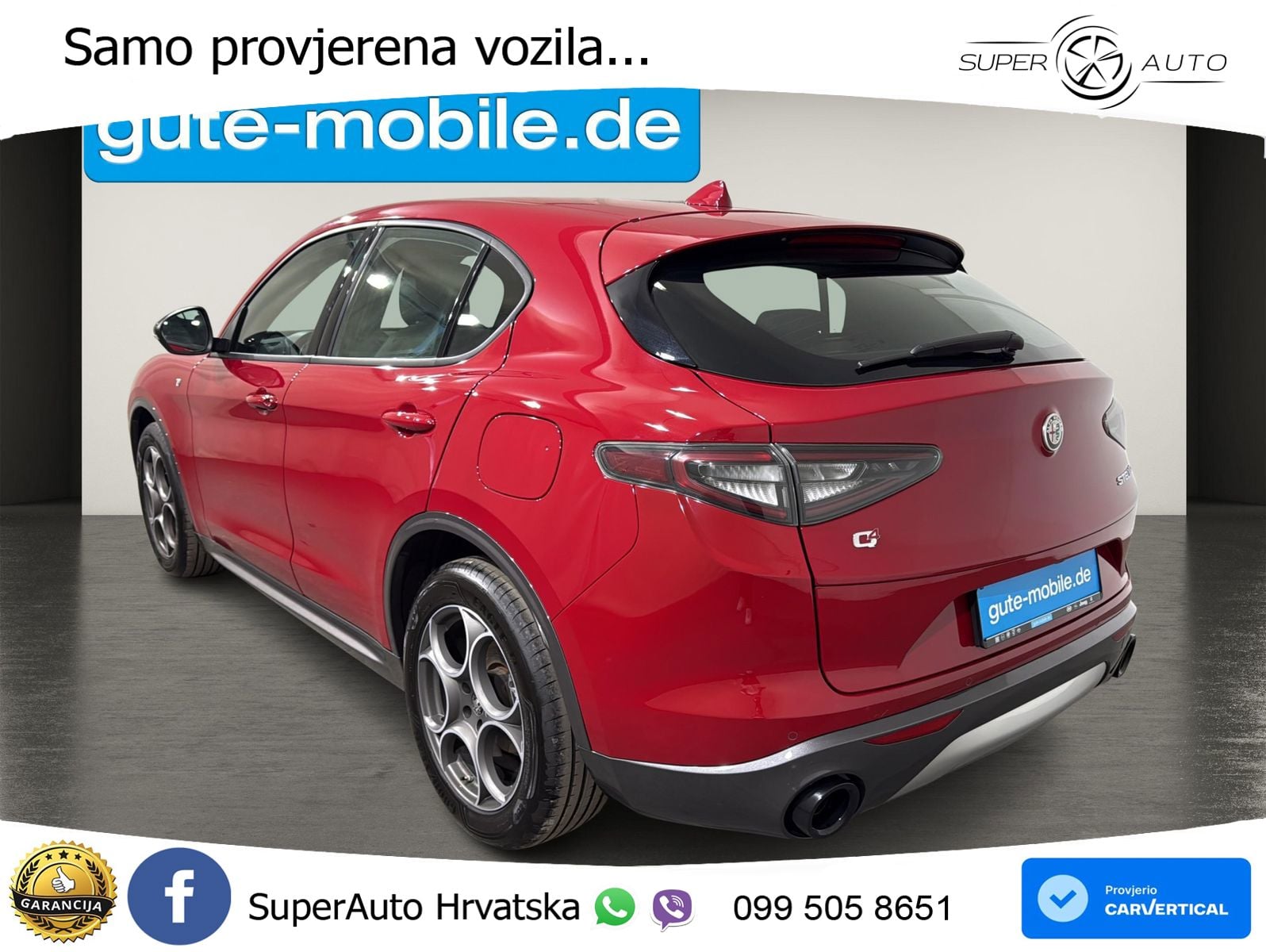Alfa Romeo Stelvio 2.2 MultiJet II (210 KS) Q4 Automatic LED+GR SJED+ACC