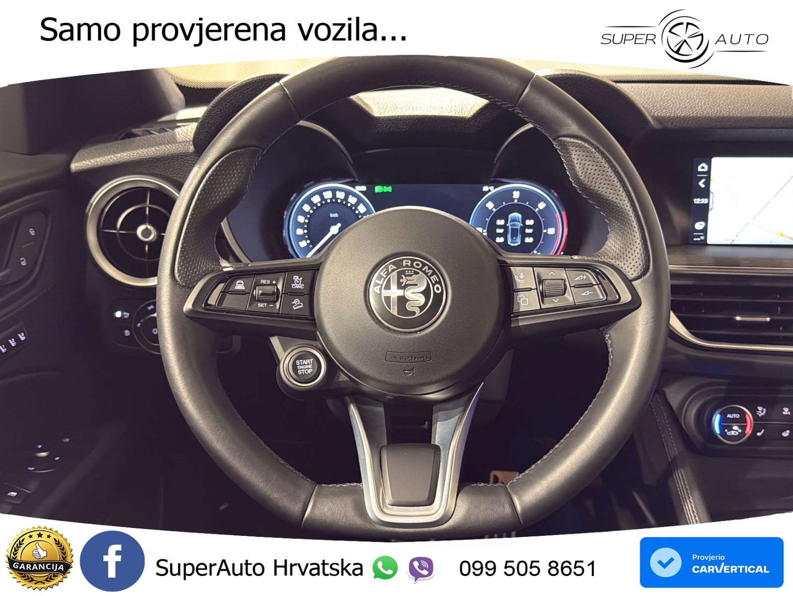 Alfa Romeo Stelvio 2.2 MultiJet II (210 KS) Q4 Automatic LED+GR SJED+ACC