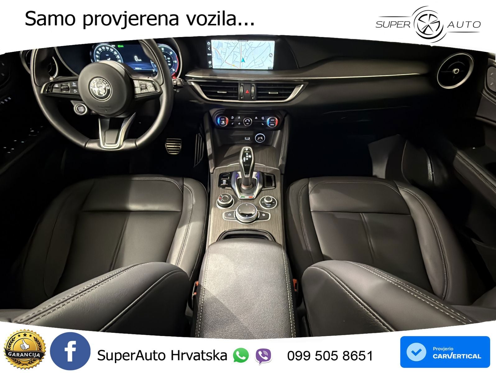 Alfa Romeo Stelvio 2.2 MultiJet II (210 KS) Q4 Automatic LED+GR SJED+ACC