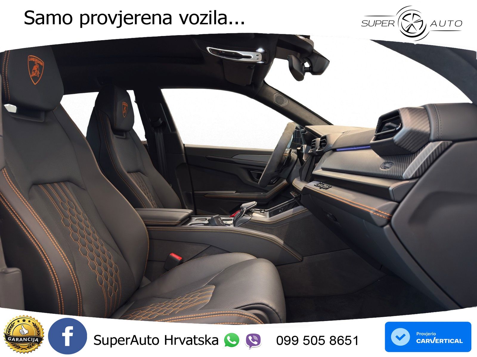 Lamborghini Urus SE 4.0 V8 (800 KS) 4WD Automatic LED+GR SJED+ACC