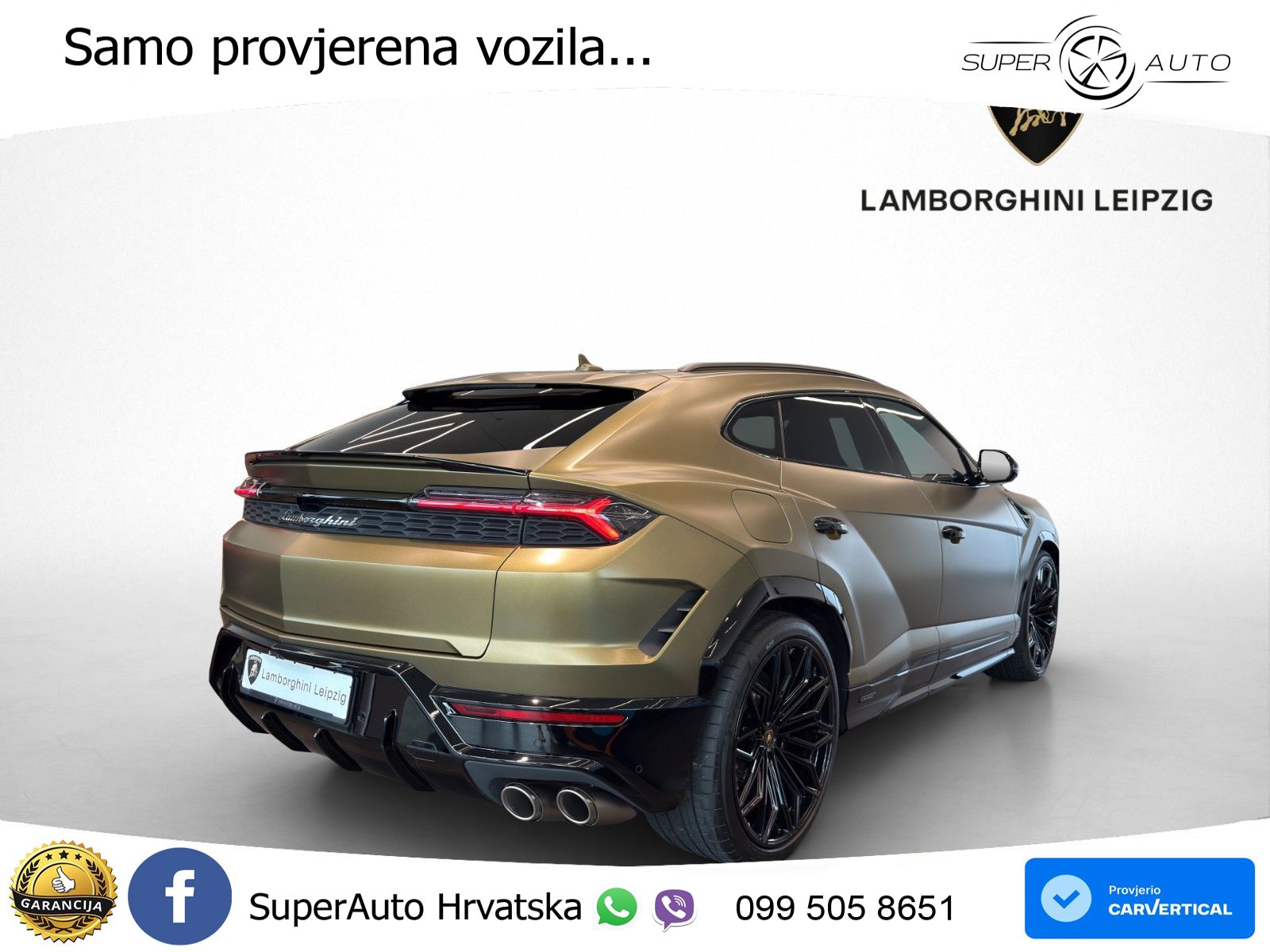 Lamborghini Urus SE 4.0 V8 (800 KS) 4WD Automatic LED+GR SJED+ACC
