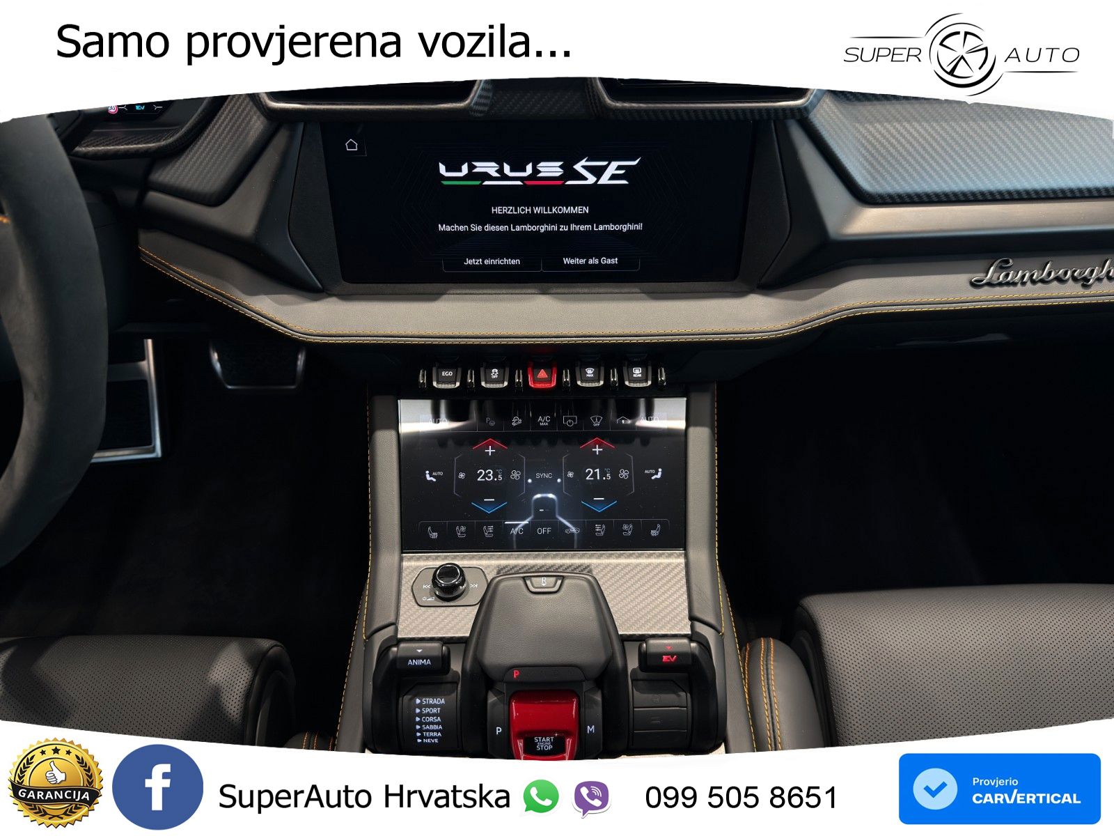 Lamborghini Urus SE 4.0 V8 (800 KS) 4WD Automatic LED+GR SJED+ACC