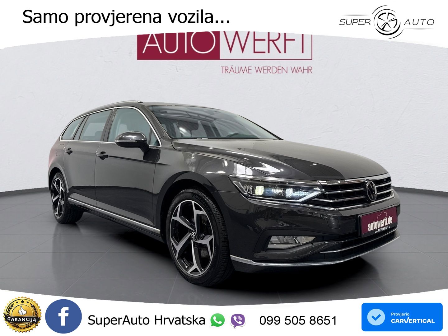 Volkswagen Passat Variant 2.0 TDI (150 KS) DSG Elegance LED+GR SJED+ACC