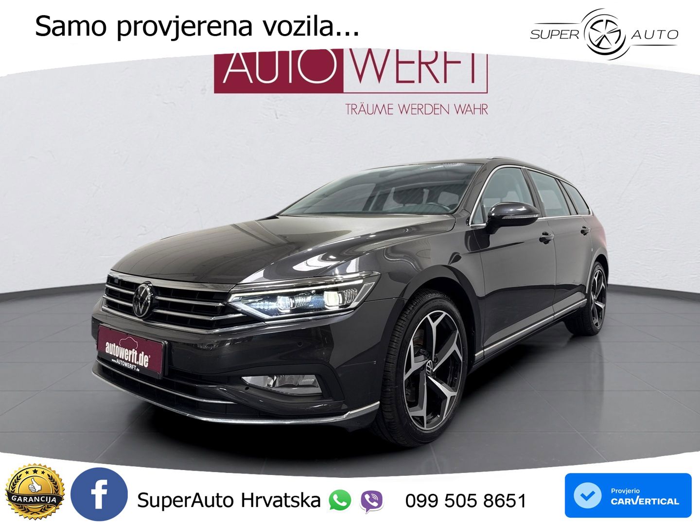 Volkswagen Passat Variant 2.0 TDI (150 KS) DSG Elegance LED+GR SJED+ACC