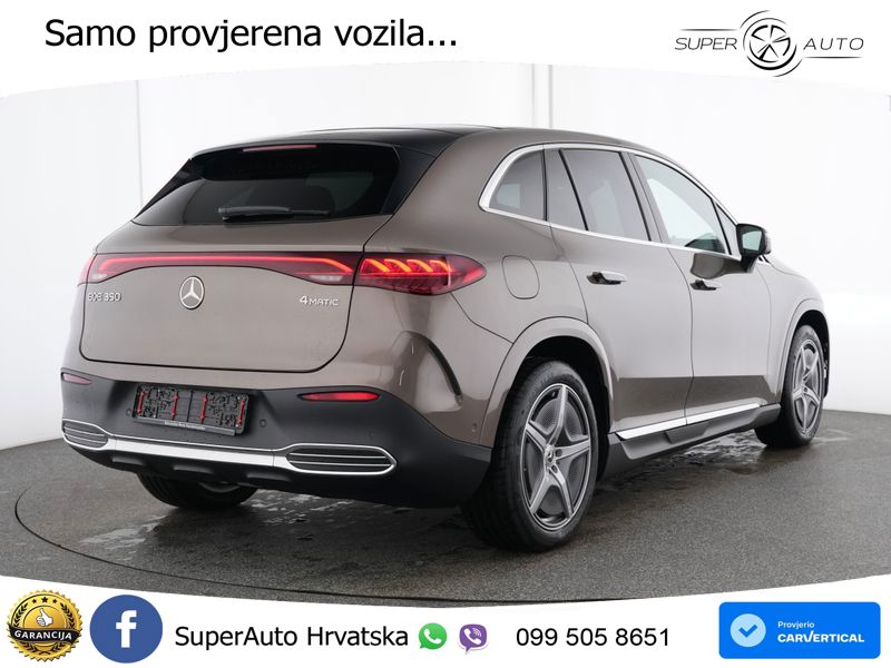 Mercedes EQE SUV 350 100 kWh (320 KS) 4MATIC AMG ZRAČNI+ACC+GR SJED+360+PANO