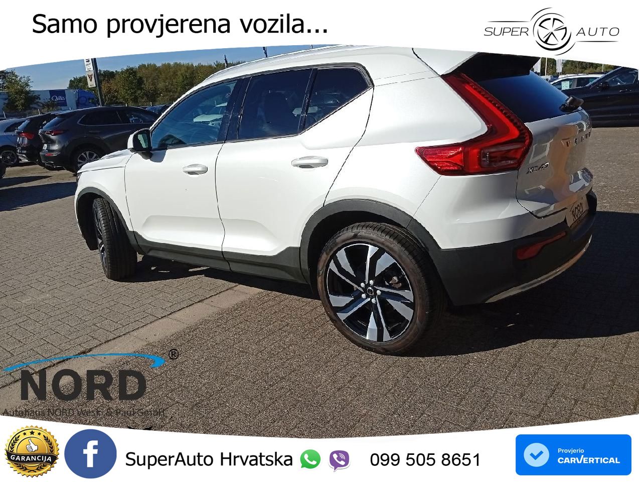 Volvo XC40 2.0 B3 163 KS Automatic LED+GR SJED+ACC
