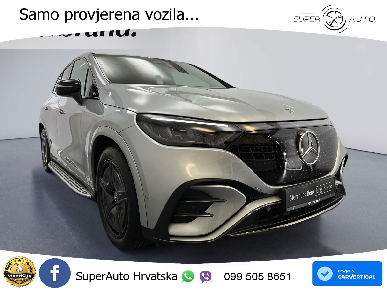 Mercedes EQE SUV 350+ 105 kWh (292 KS) AMG ZRAČNI+ACC+GR SJED+360