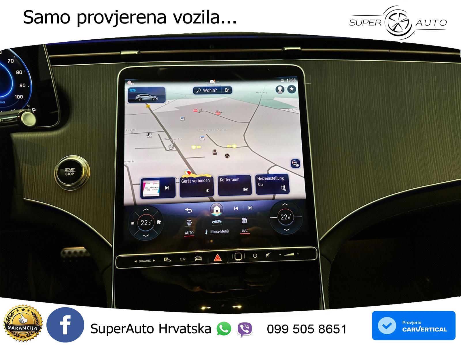 Mercedes EQE SUV 350+ 105 kWh (292 KS) AMG ZRAČNI+ACC+GR SJED+360