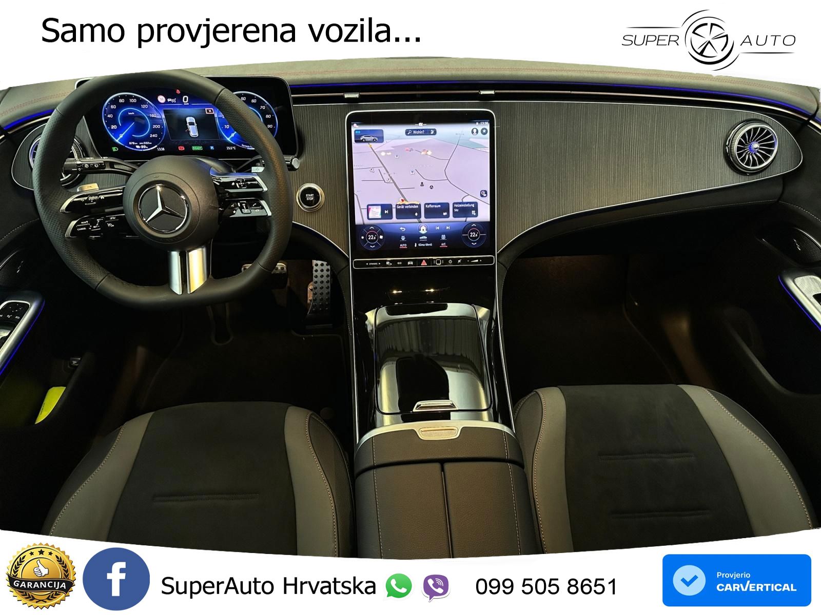 Mercedes EQE SUV 350+ 105 kWh (292 KS) AMG ZRAČNI+ACC+GR SJED+360