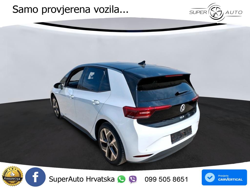 Volkswagen ID.3 Pro 62 kWh (204 KS) LED+GR SJED+ACC