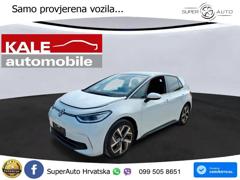 Volkswagen ID.3 Pro 62 kWh (204 KS) LED+GR SJED+ACC