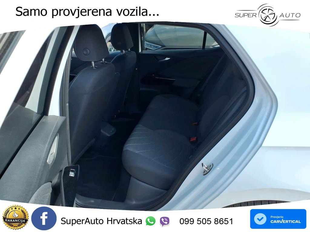 Volkswagen ID.3 Pro 62 kWh (204 KS) LED+GR SJED+ACC