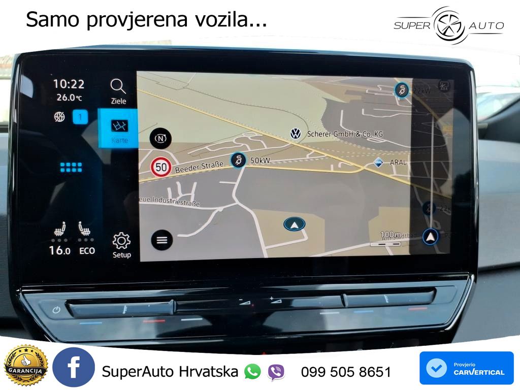 Volkswagen ID.3 Pro 62 kWh (204 KS) LED+GR SJED+ACC