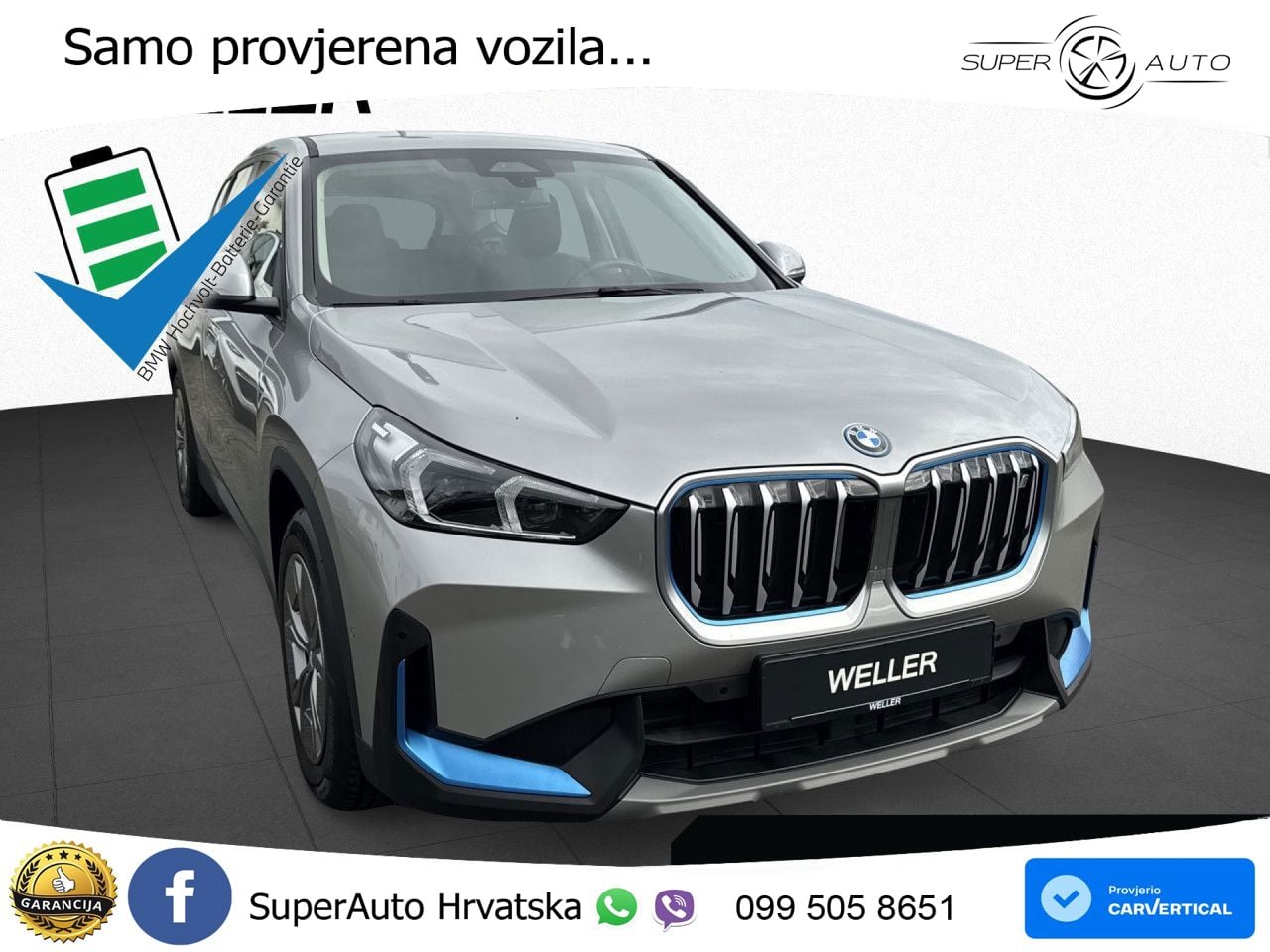 BMW iX1 68 kWh (313 KS) xDrive30 LED+GR SJED+ACC