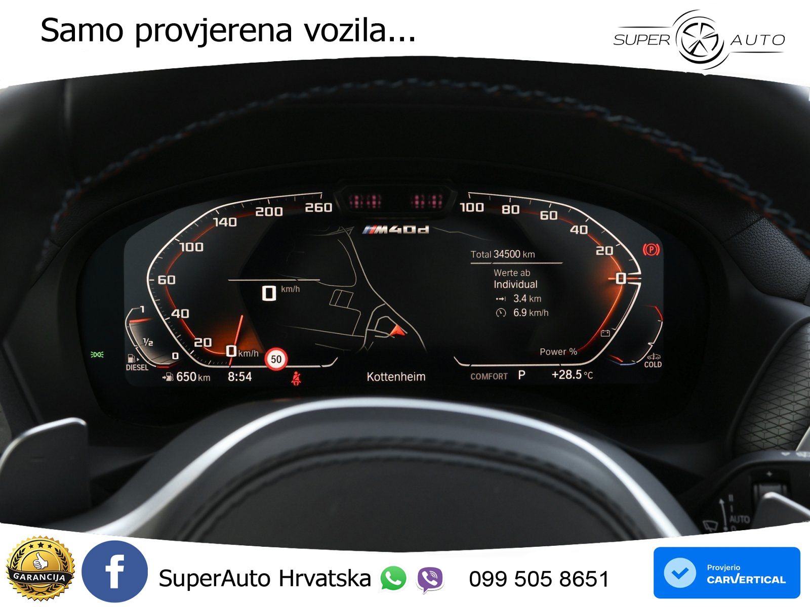 BMW X3 M40d xDrive Steptronic LED+GR SJED+ACC