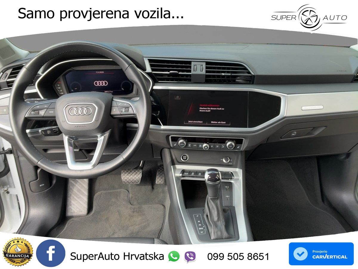 Audi Q3 Sportback 35 TDI (150 KS) quattro S tronic S line LED+GR SJED+ACC