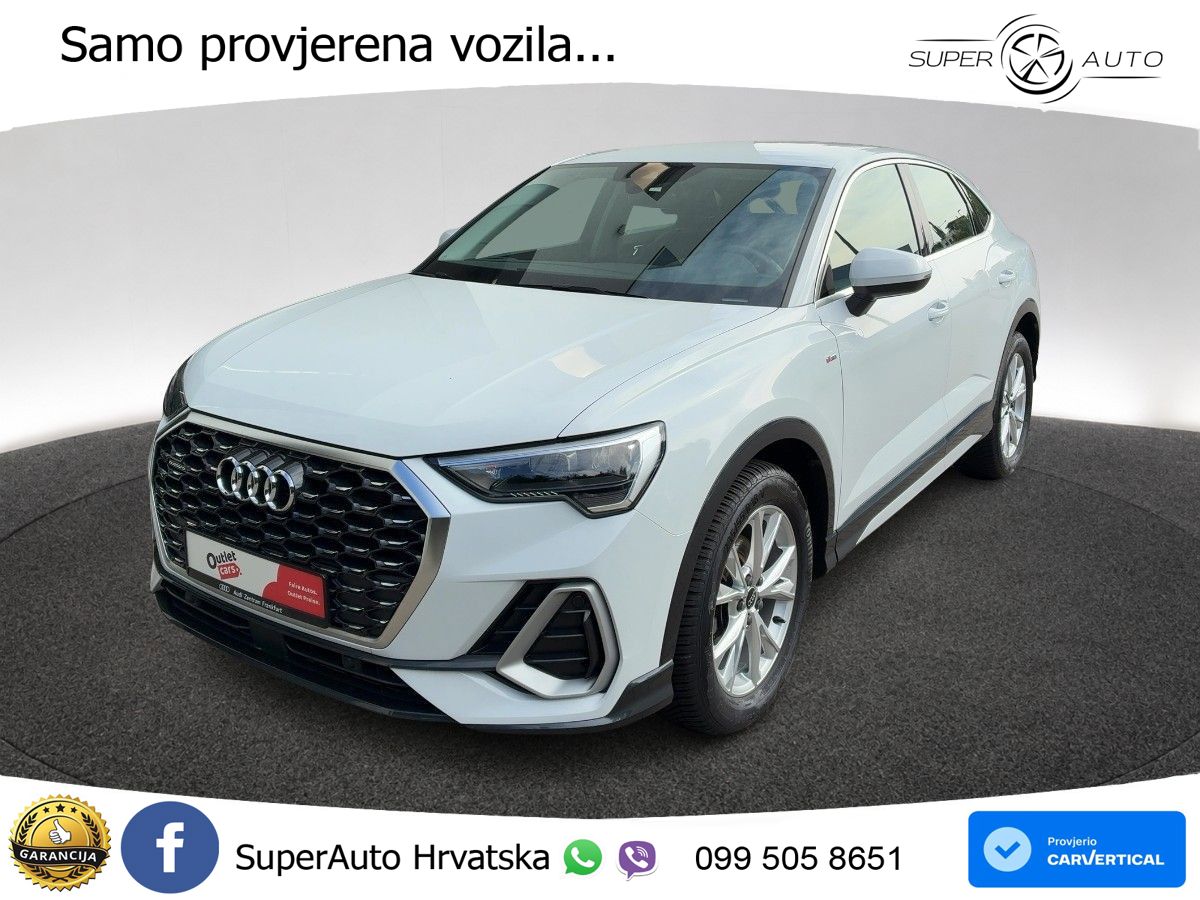 Audi Q3 Sportback 35 TDI (150 KS) quattro S tronic S line LED+GR SJED+ACC