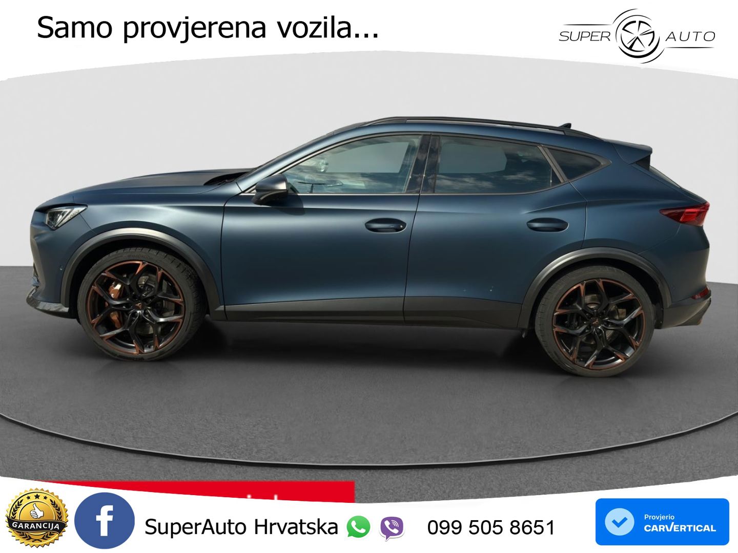 Cupra Formentor VZ5 2.5 TSI (390 KS) 4Drive DSG ACC+GR SJED+360+PANO