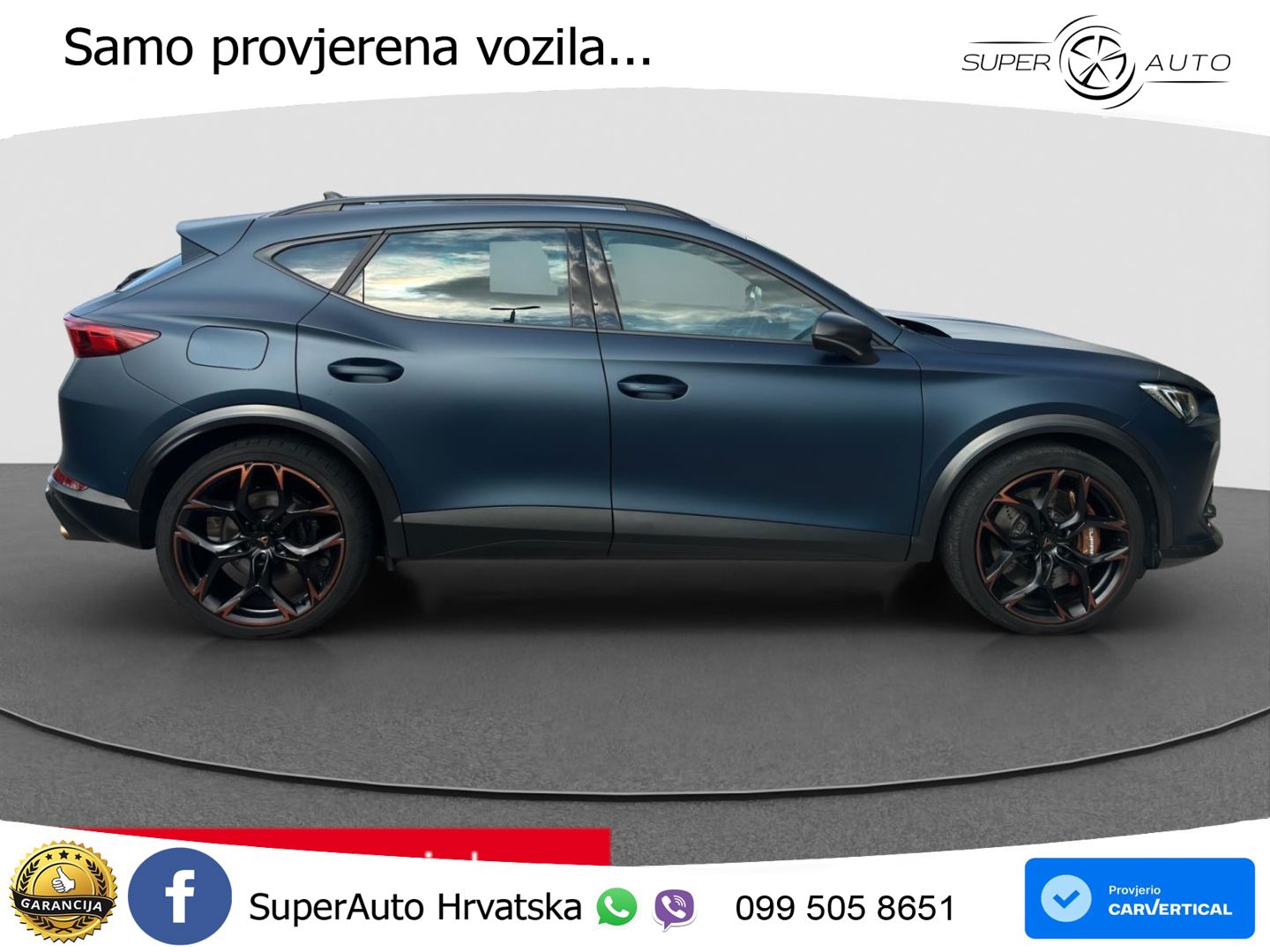 Cupra Formentor VZ5 2.5 TSI (390 KS) 4Drive DSG ACC+GR SJED+360+PANO