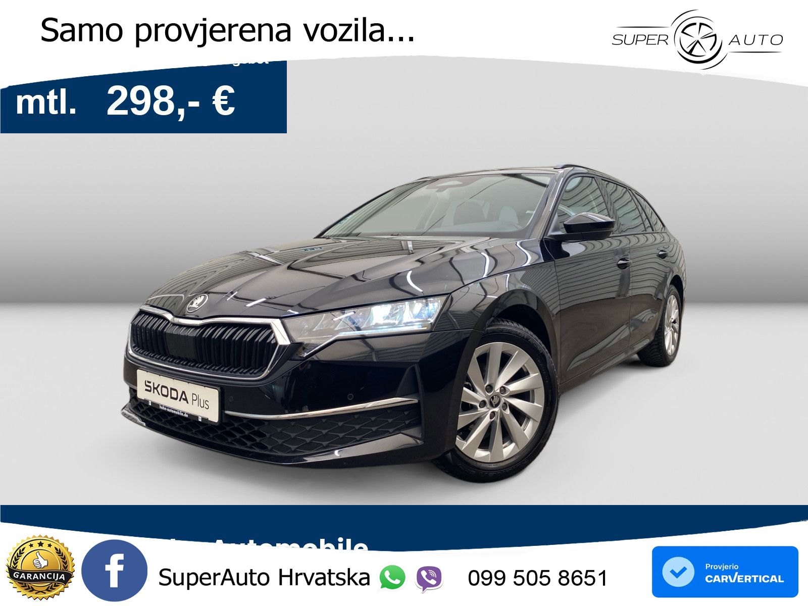 Škoda Octavia Combi 2.0 TDI (150 KS) DSG Selection LED+GR SJED+ACC
