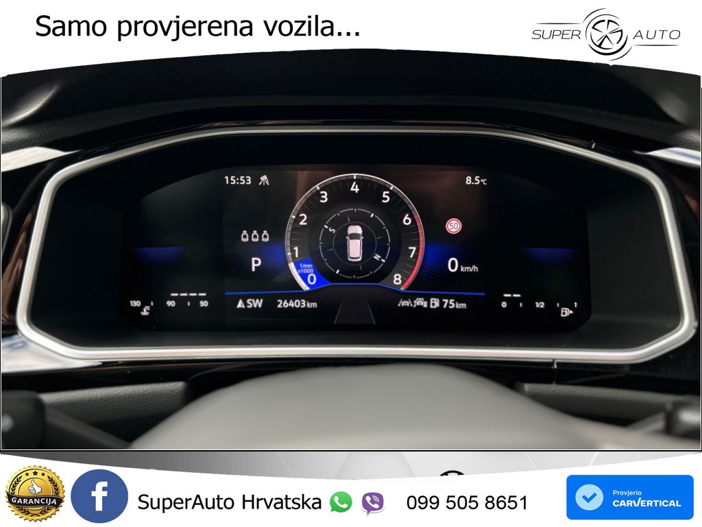 Volkswagen T-Roc 1.5 TSI (150 KS) DSG R-Line LED+GR SJED+ACC