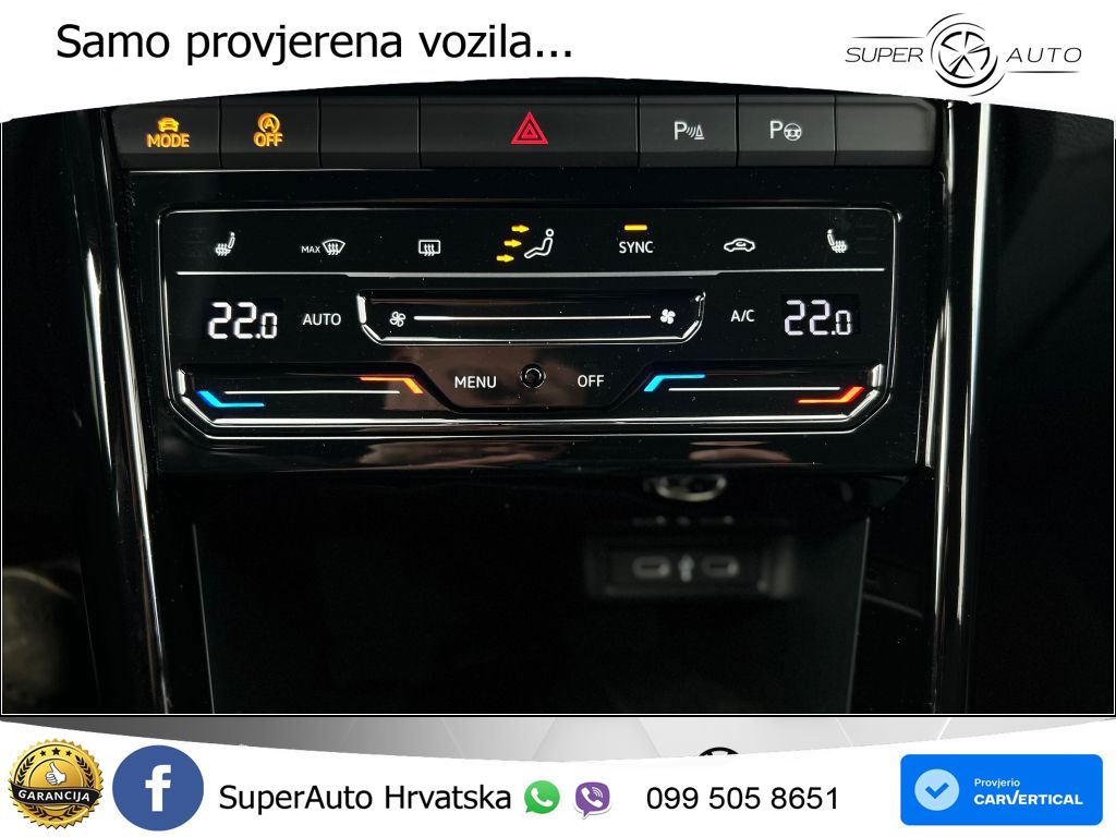 Volkswagen T-Roc 1.5 TSI (150 KS) DSG R-Line LED+GR SJED+ACC