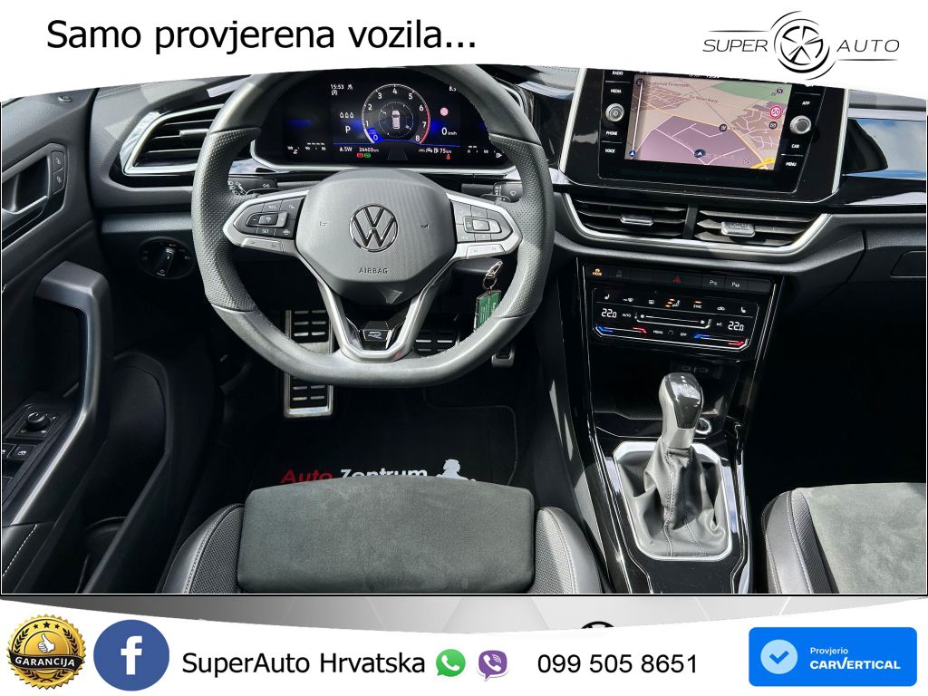 Volkswagen T-Roc 1.5 TSI (150 KS) DSG R-Line LED+GR SJED+ACC