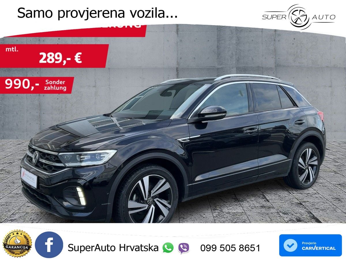 Volkswagen T-Roc 1.5 TSI (150 KS) DSG R-Line LED+GR SJED+ACC