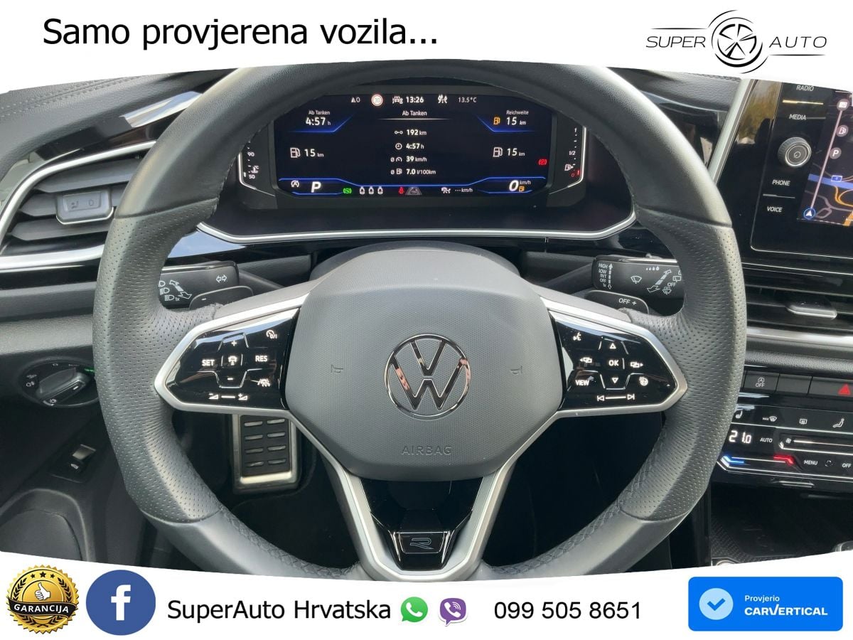 Volkswagen T-Roc 1.5 TSI (150 KS) DSG R-Line LED+GR SJED+ACC
