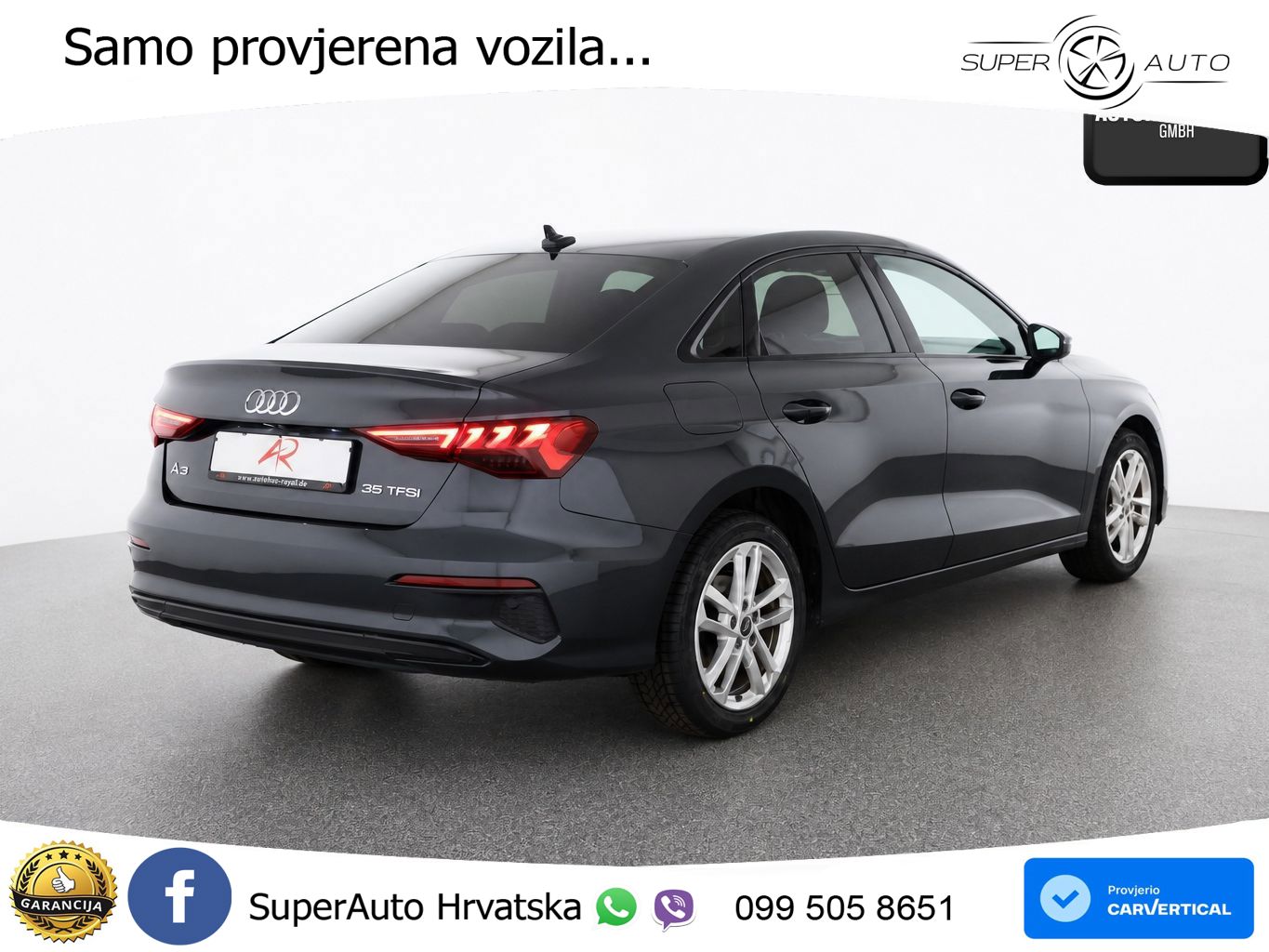 Audi A3 Limuzina 35 TFSI (150 KS) S tronic