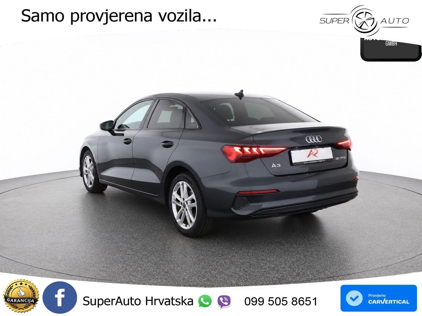 Audi A3 Limuzina 35 TFSI (150 KS) S tronic