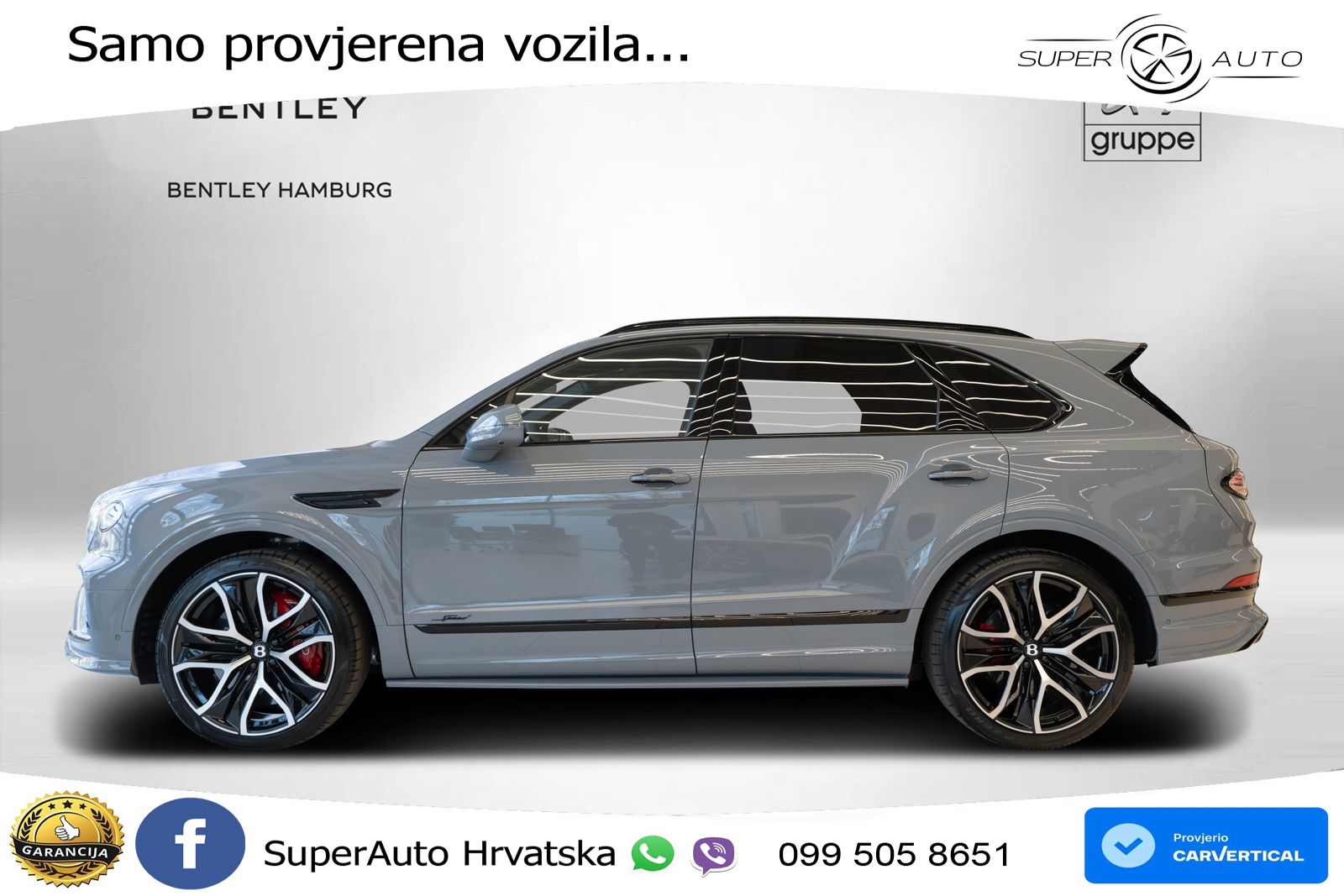 Bentley Bentayga Speed 4.0 V8 (650 KS) AWD Automatic LED+GR SJED+ACC
