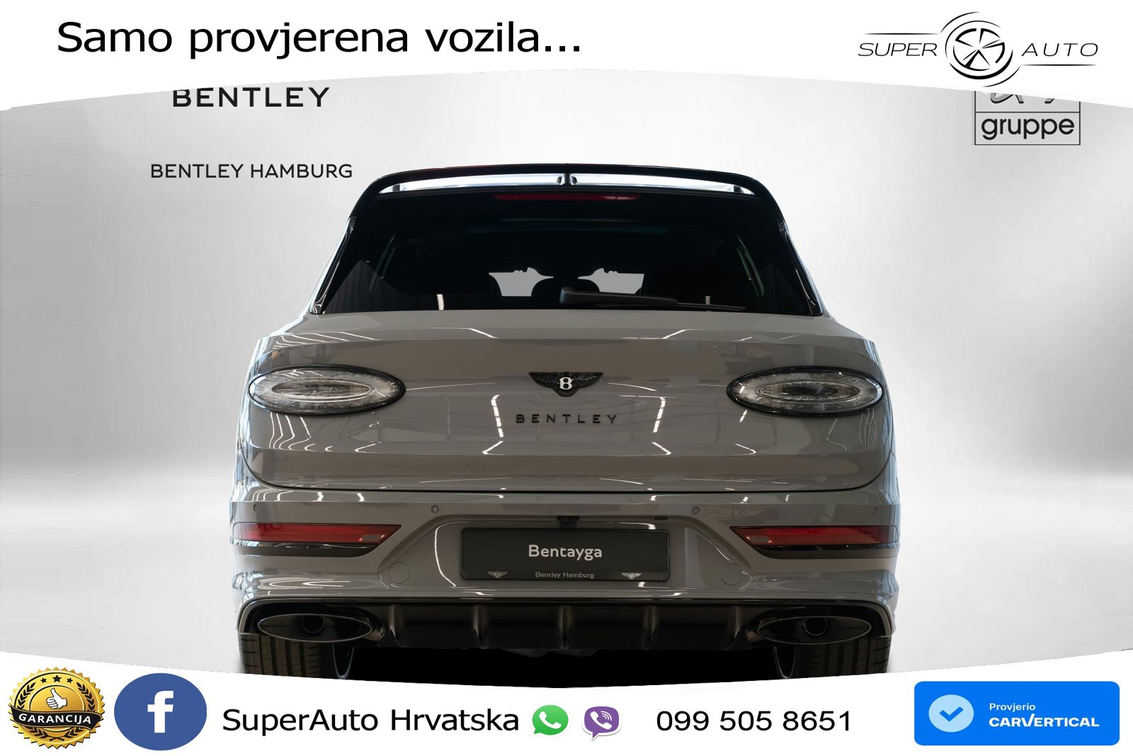 Bentley Bentayga Speed 4.0 V8 (650 KS) AWD Automatic LED+GR SJED+ACC