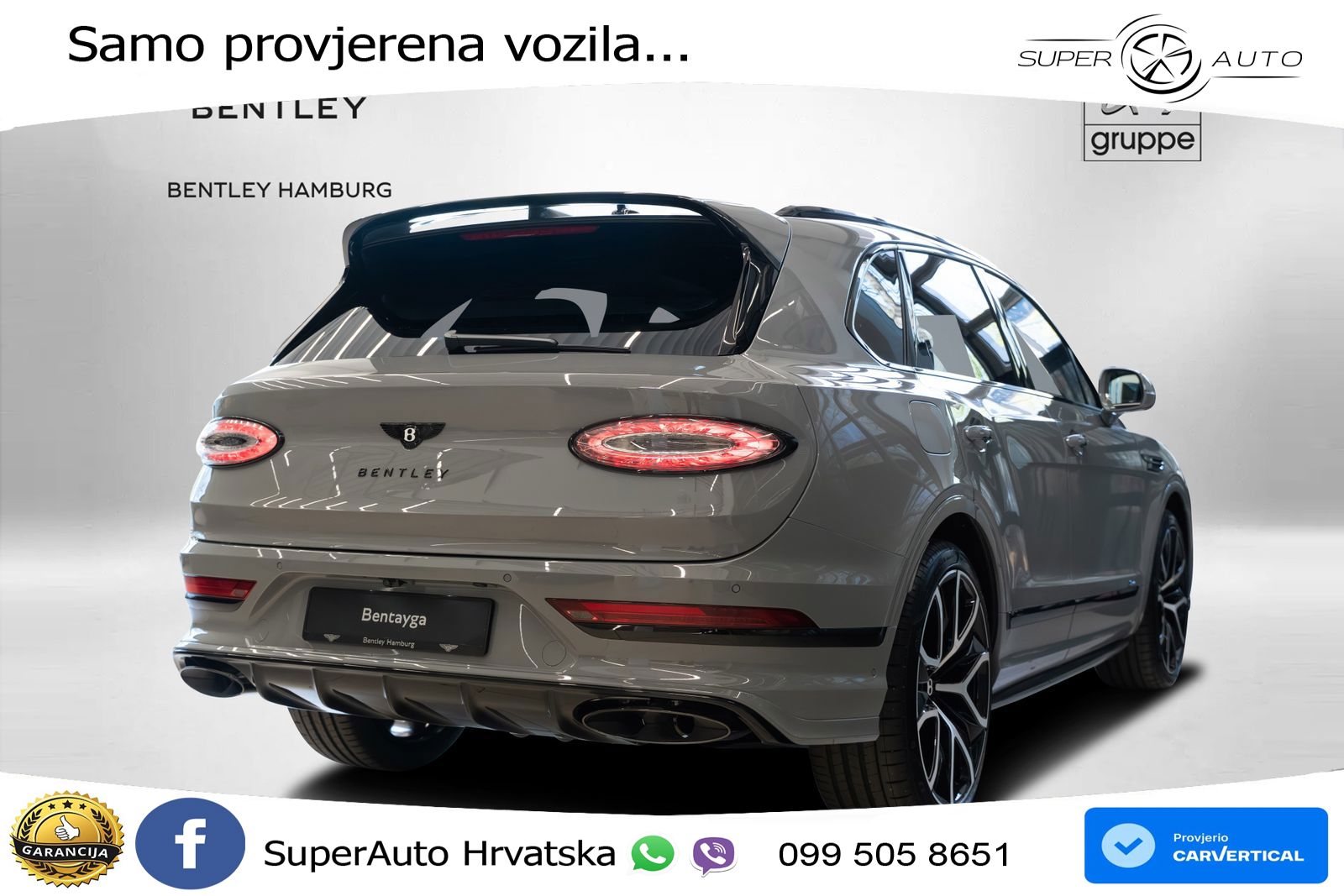 Bentley Bentayga Speed 4.0 V8 (650 KS) AWD Automatic LED+GR SJED+ACC