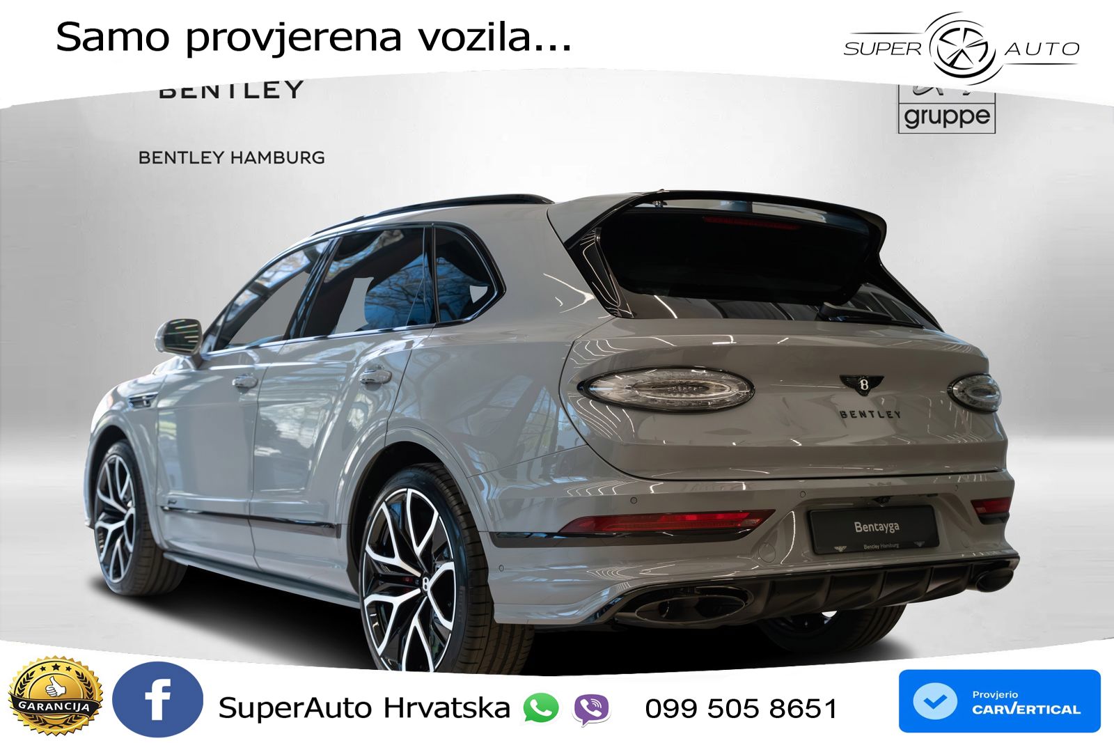 Bentley Bentayga Speed 4.0 V8 (650 KS) AWD Automatic LED+GR SJED+ACC