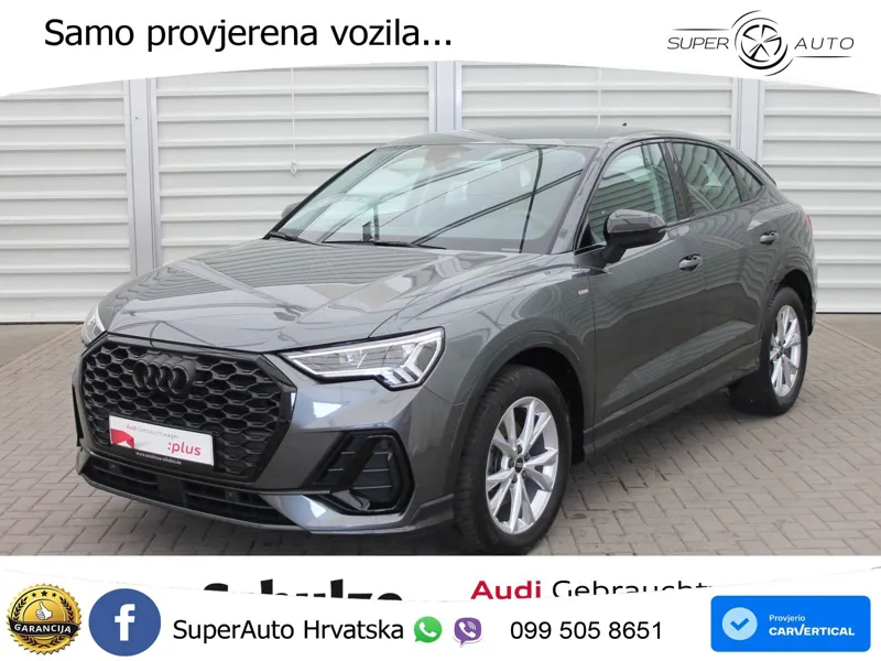 Audi Q3 35 TFSI (150 KS) S tronic S line LED+GR SJED+ACC