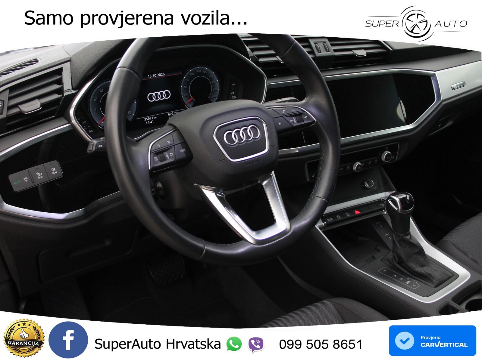 Audi Q3 35 TFSI (150 KS) S tronic S line LED+GR SJED+ACC