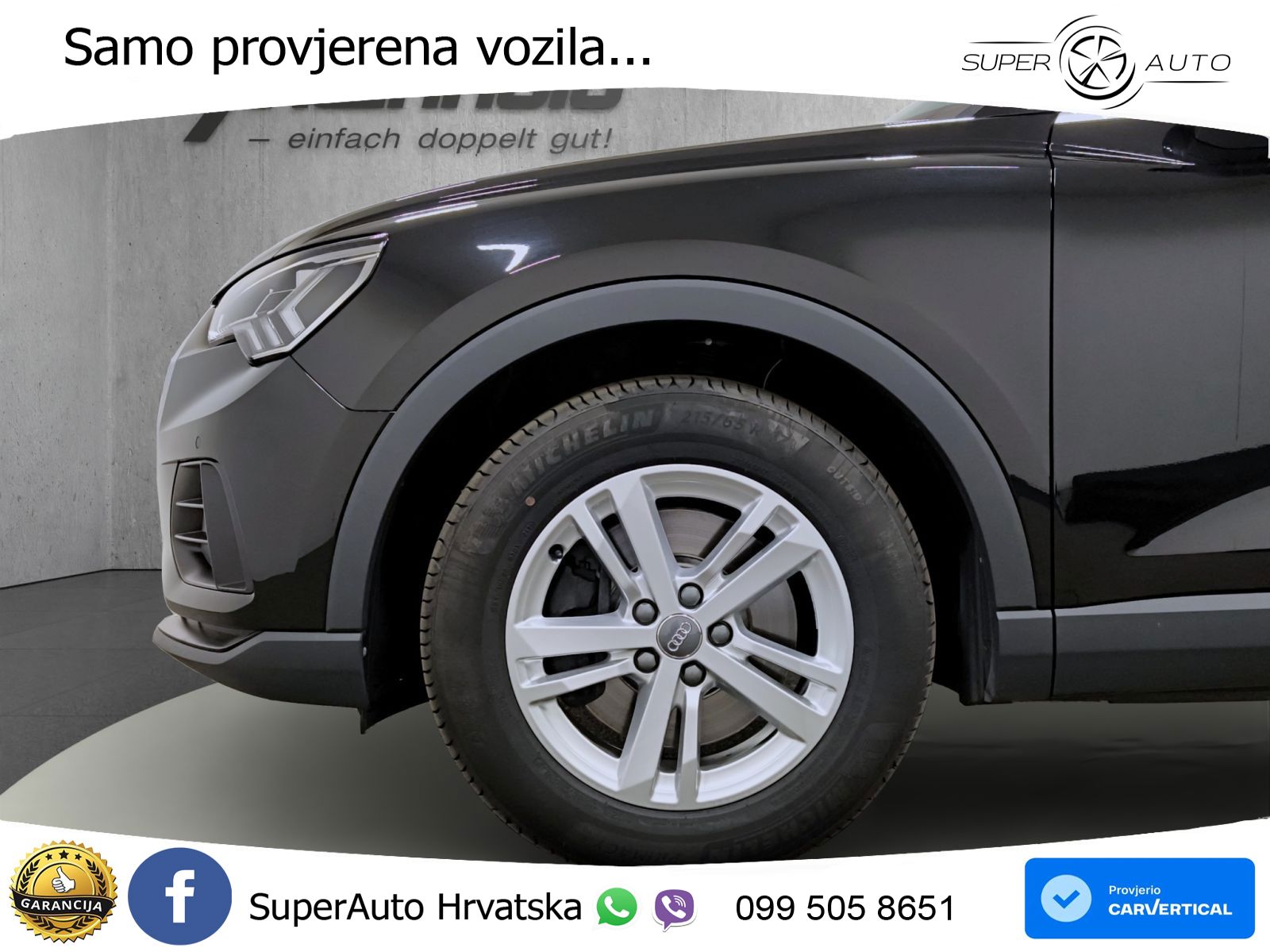 Audi Q3 40 TFSI (190 KS) quattro S tronic LED+GR SJED+ACC