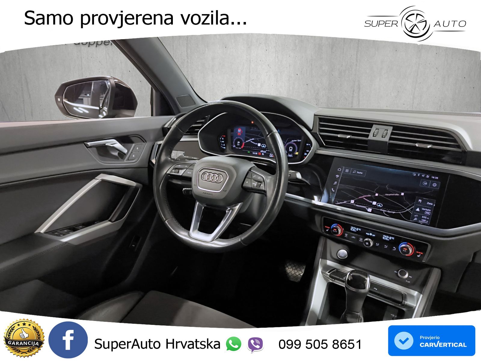 Audi Q3 40 TFSI (190 KS) quattro S tronic LED+GR SJED+ACC