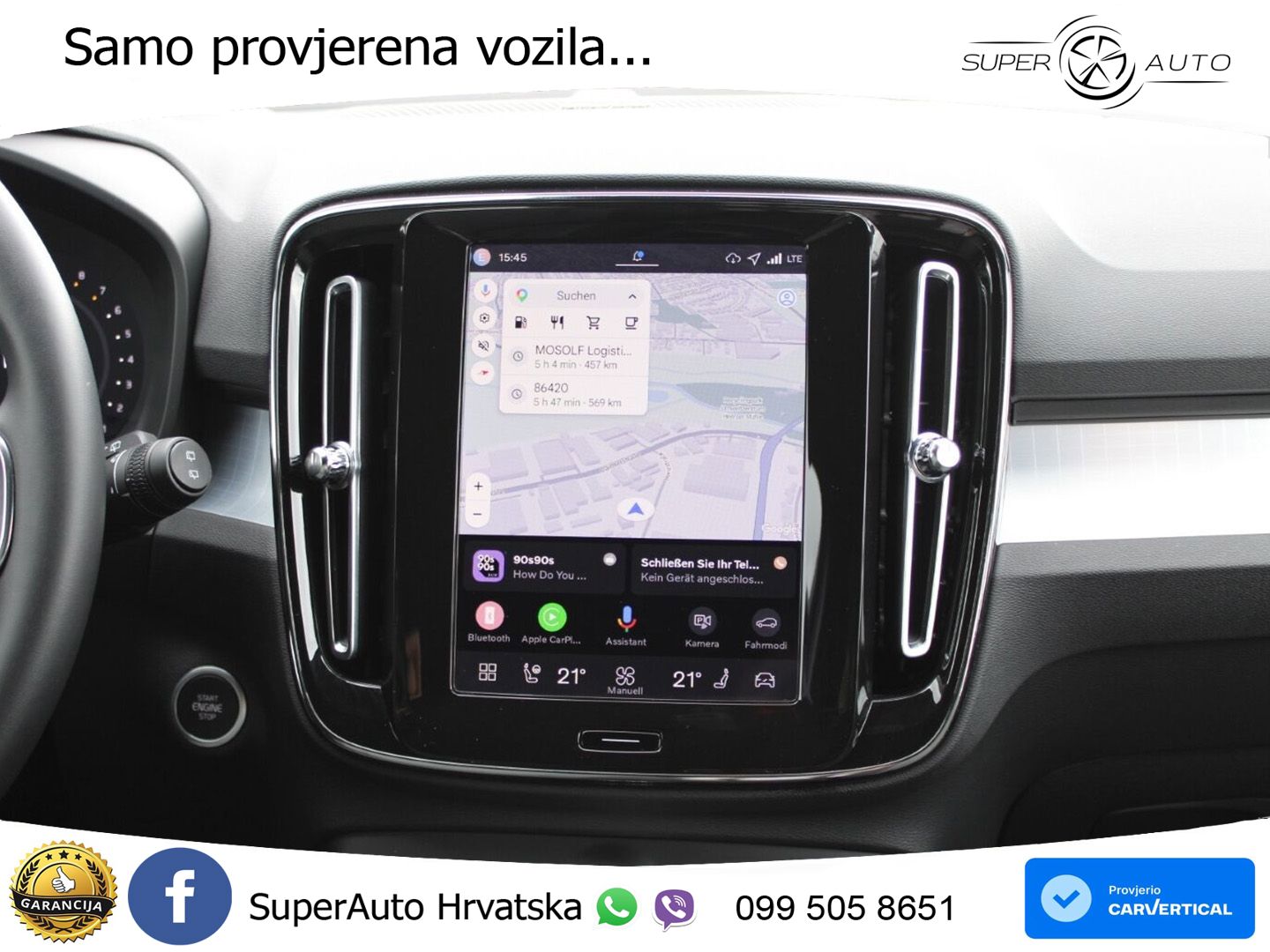 Volvo XC40 2.0 B4 AWD 197 KS Automatic LED+GR SJED+ACC