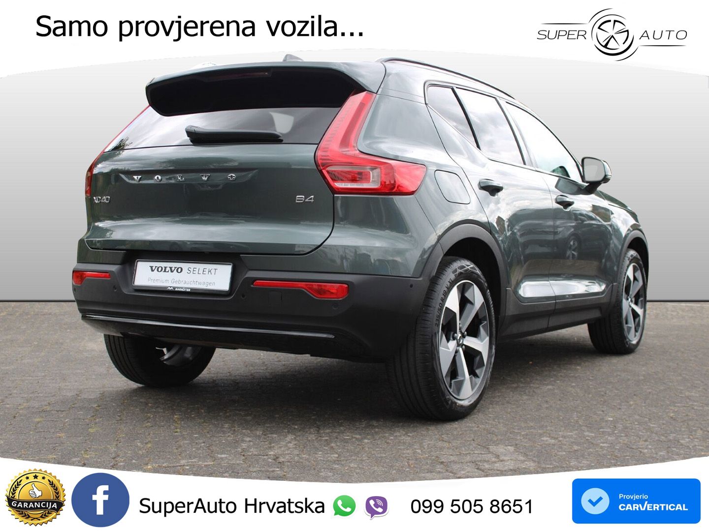 Volvo XC40 2.0 B4 AWD 197 KS Automatic LED+GR SJED+ACC