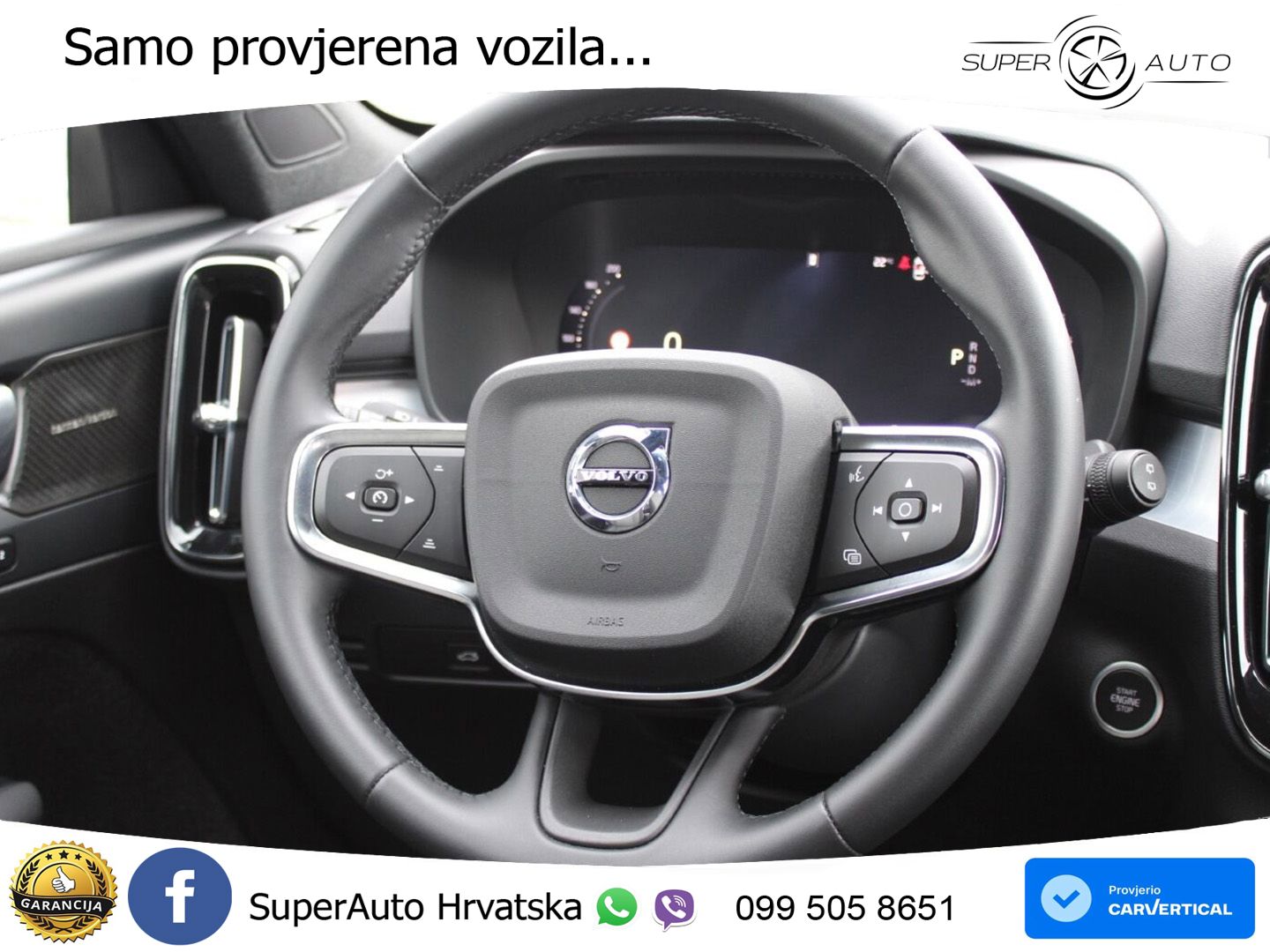 Volvo XC40 2.0 B4 AWD 197 KS Automatic LED+GR SJED+ACC