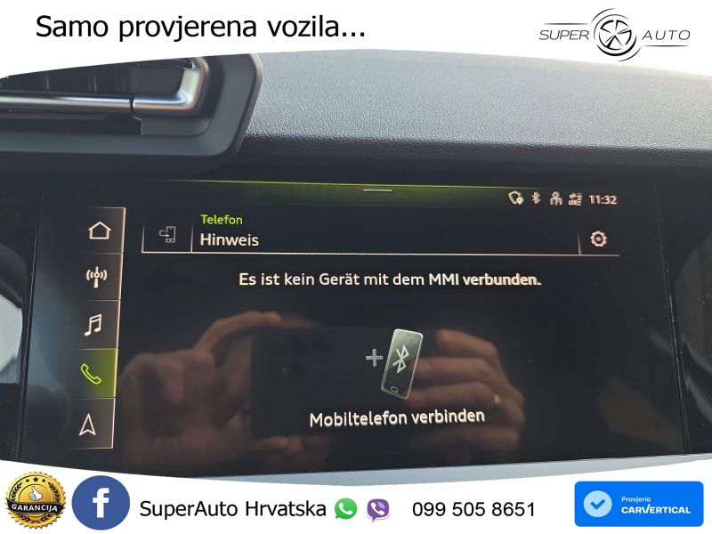 Audi A3 35 TFSI (150 KS) S tronic LED+GR SJED+ACC