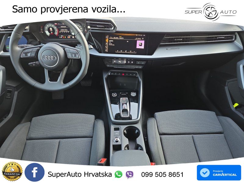 Audi A3 35 TFSI (150 KS) S tronic LED+GR SJED+ACC