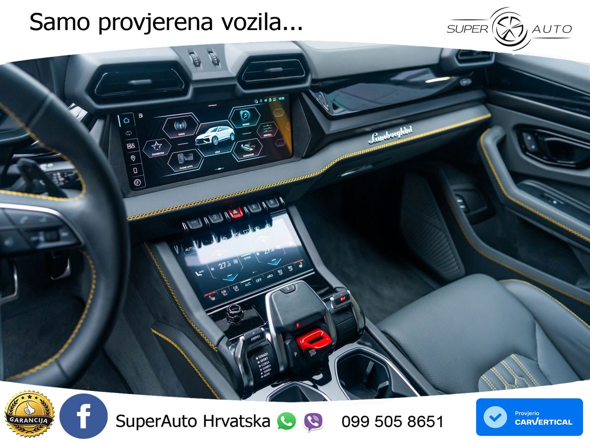 Lamborghini Urus SE 4.0 V8 (800 KS) 4WD Automatic ACC+HEAD+4xGR SJED+360+PANO
