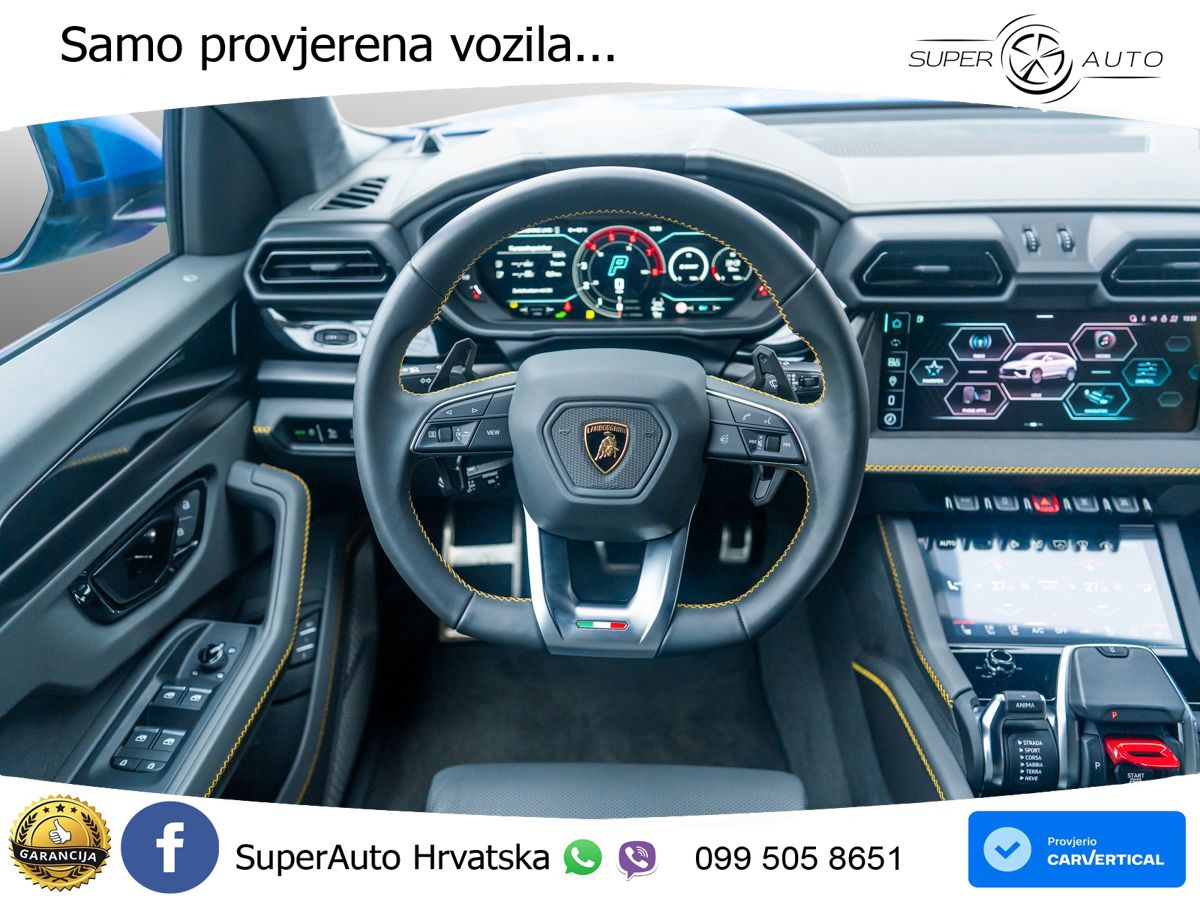 Lamborghini Urus SE 4.0 V8 (800 KS) 4WD Automatic ACC+HEAD+4xGR SJED+360+PANO