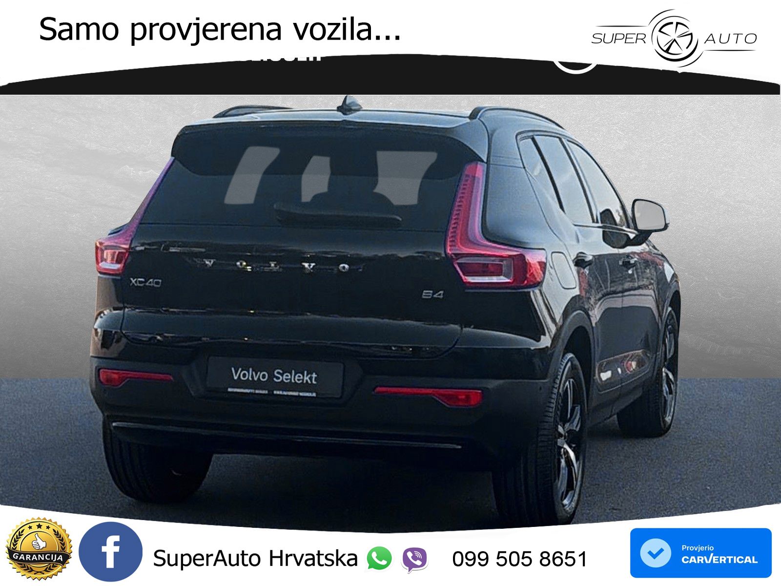 Volvo XC40 2.0 B4 197 KS Automatic LED+GR SJED+ACC
