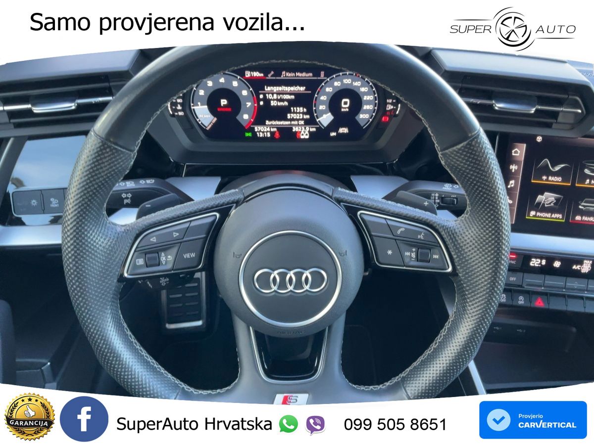 Audi S3 Limuzina 2.0 TFSI (310 KS) quattro S tronic